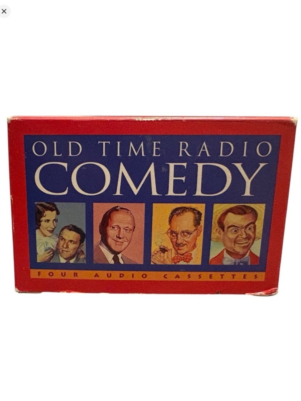Old Time Radio Comedy 4 Cassette Tapes Jack Benny Groucho Marx Burns & Allen